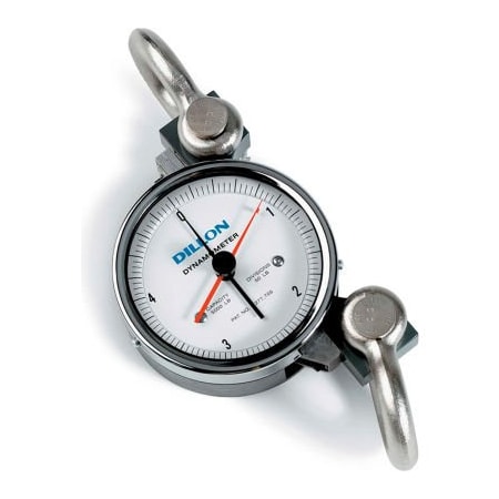 Dillon Dillon AP Mechanical Dynamometer with Shackles, 5" Dial, 20,000 lb x 200 lb 30006-0100